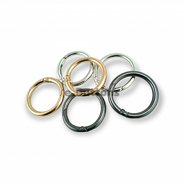 Spring Ring 2,5 cm Metal Spring Bag Ring T0050