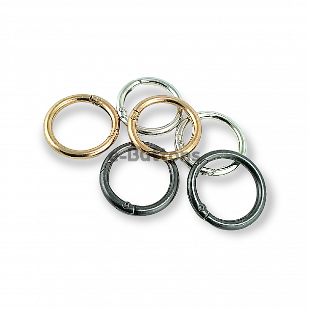 Spring Ring 2,5 cm Metal Spring Bag Ring T0050