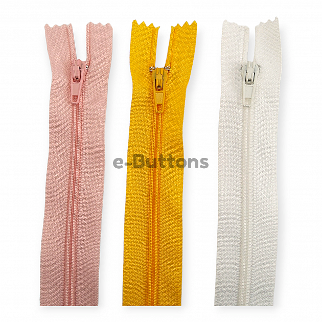 Nylon Coil Jacket Zipper 14 cm #3 5,51" Close End ZPS0014T5