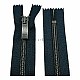 Nylon Coil Zipper 90 cm #5 35,44" Metallic Teeth Jacket Zipper Open End - Separeted ZPSM0090T10