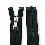 Chunky Zips 40 cm, 15,75" #9 Metal Teeth Imatation Open End - Separe ZPK0040T9MG