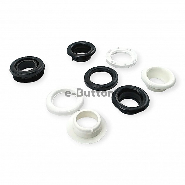 Plastic 8,5 mm Eyelet 21/64" (500 Pcs/Pack) HZR0005PL