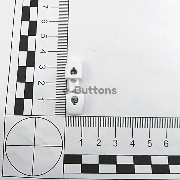 Plastic Stopper 4 mm Hole Diameter Two Hole Top - Bottom Press - Special Model H002917