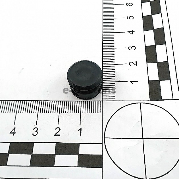 Mine Stopper Two Hole Plastic Stopper 4 mm Hole Diameter - Top Press H005043