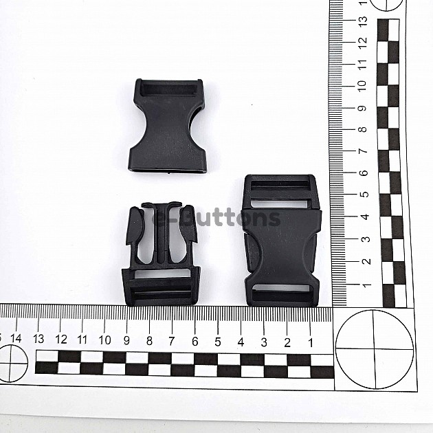 Snap Plastic Buckle 2.5 cm Snap Bandolier Buckle H009076