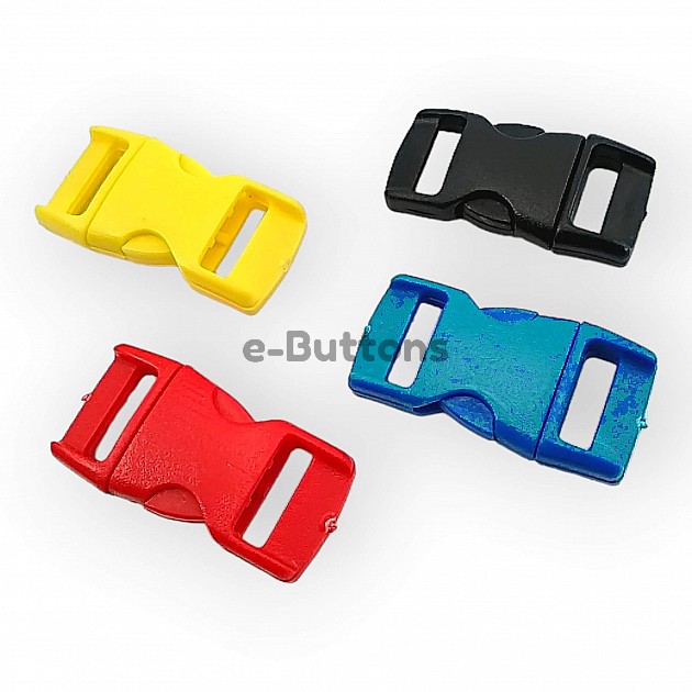 Plastic Bandolier Buckle 1 cm Snap Plastic Buckle H009070