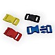 Plastic Bandolier Buckle 1 cm Snap Plastic Buckle H009070