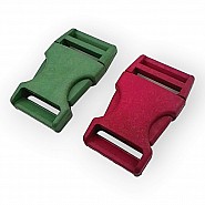 2 cm Snap-On Plastic Buckle Plastic Bandolier Buckle H009074