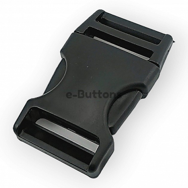 2 cm Snap-On Plastic Buckle Plastic Bandolier Buckle H009074