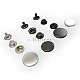 Coat Snap Button Deluxe Series 501 Stainless Italian Style DLX00501P