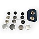 Stainless Italian Style Coat Snap Button Deluxe Series DLX00884P