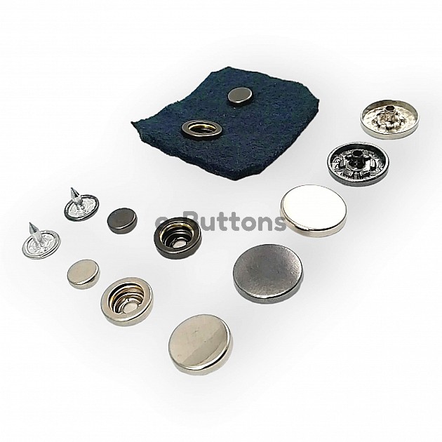 Coat Snap Button Zamak Snap Italian Style Deluxe Series 501C DLXC00501Z