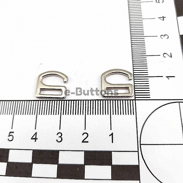 9,5 mm Sütyen Kancası - Metal Kopça Y00015