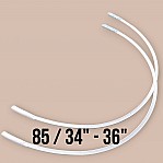 Nylon Covered 85 Size Bra Underwire 50 Pcs / Pack PIRN00085BLN