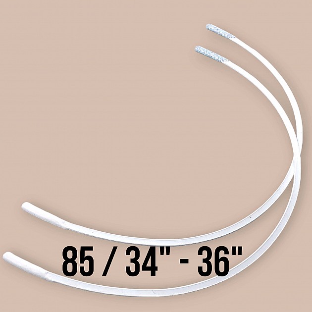 Nylon Covered 85 Size Bra Underwire 50 Pcs / Pack PIRN00085BLN