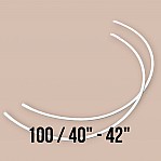 Nylon Covered 100 Size Bra Underwire 50 Pcs / Pack PIRN00100BLN