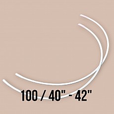 Nylon Covered 100 Size Bra Underwire 50 Pcs / Pack PIRN00100BLN