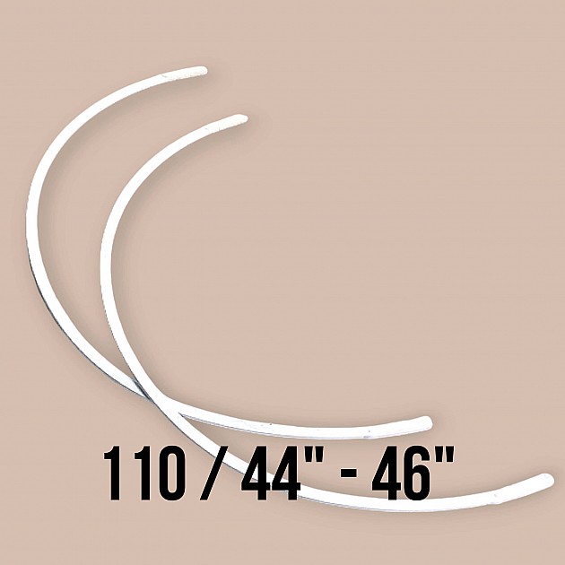 110 Size Nylon Covered Bra Underwire 50 Pcs / Pack PIRN00110BLN