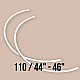 110 Size Nylon Covered Bra Underwire 50 Pcs / Pack PIRN00110BLN