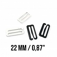 22 mm Sütyen Kancası - Metal Naylon Kaplı PIR750022