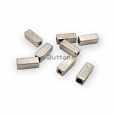 Cord Hole Entry 3.5 mm Cord End Cube Shape 7 x 12 mm PBB0017