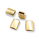 Cord End  length 16 mm Flat Shape Rectangular Entry 9.2 mm PBB011