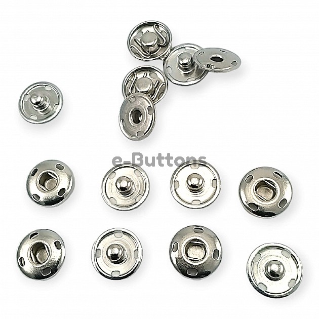 Sew-On Snap Button Brass Stainless 12 mm 20L / 15/32" ERD120PR4