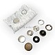 Prong Snap Button15 mm - 24L - 0.60 in One Side Ring with Cap Prong Snap Fastener ERC0015TKPR