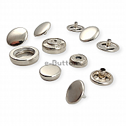 Coat Snap Button 14 mm  22L /  35/64" Brass Deluxe Series PR140R200B