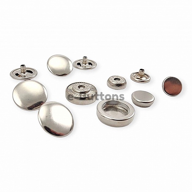 Coat Snap Button 14 mm  22L /  35/64" Brass Deluxe Series PR140R200B