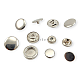 15 mm Coat Snap Button 3/4" Brass Deluxe Series PR150R200B