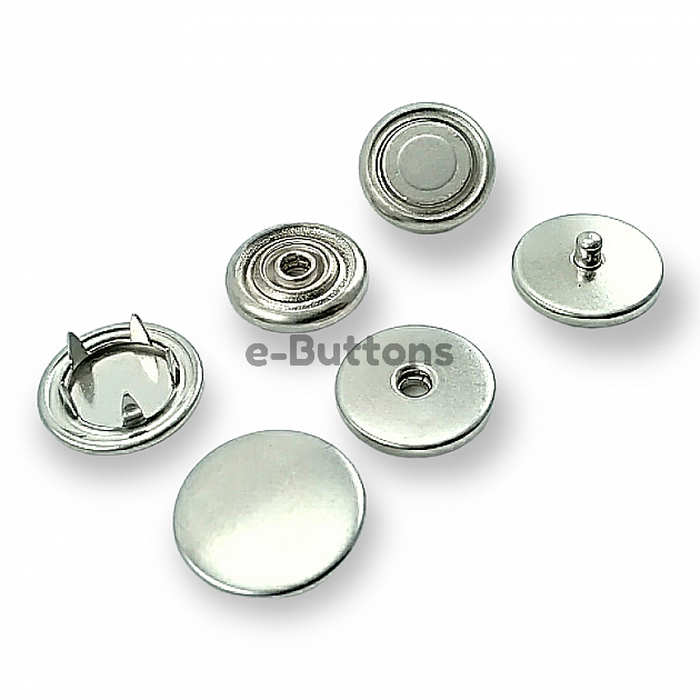 Prong Snap Button Brass For Coat 250 pcs Deluxe Series Double Cap PRV30R300