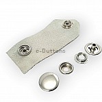 15 mm  Snap Button (0.60 in) For Double-Sided Jackets Lightly Curved Brass 61 System PR150S61CFT