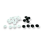 15 mm Plastic Snaps Buttons 19/32" 24L Set Of 4 (500 Pcs/Pkt) PLS00015ERC