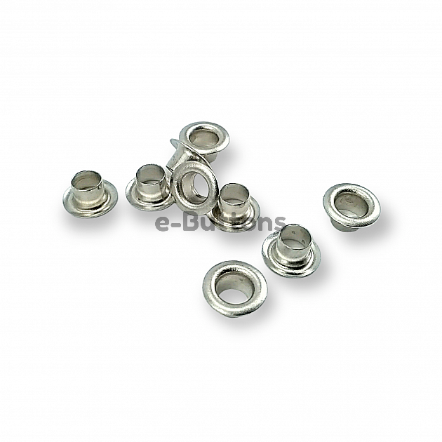 Short Pipe Eyelet 11/64" Brass 4,5 mm (500 Pcs/Pack) ERB0002PRK