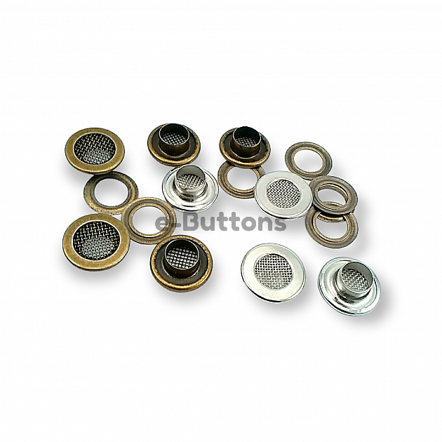 19/64" Brass Eyelet With Strainer Cover 7,7 mm ERSZK0005PR