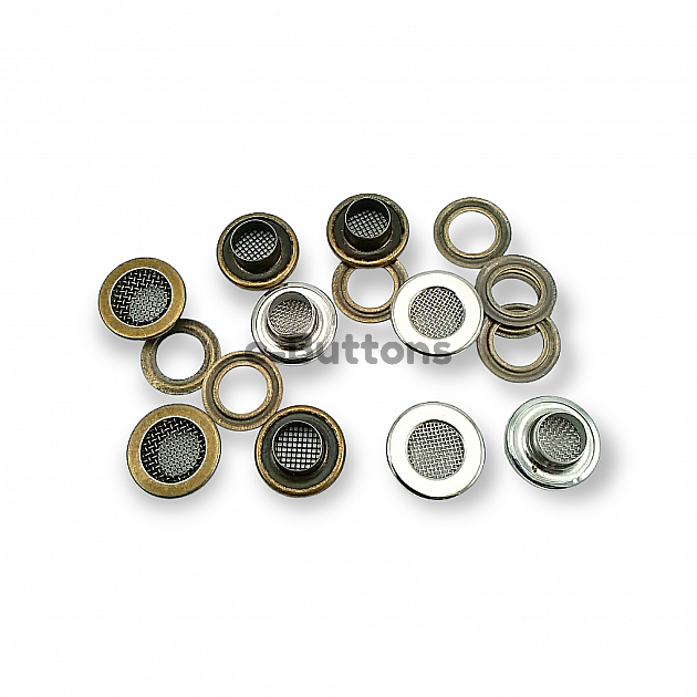 19/64" Brass Eyelet With Strainer Cover 7,7 mm ERSZK0005PR