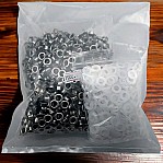 7/32" Stainless Eyelet Inner Diameter 5.5 mm 1000 Pcs/Pack ER0003PPK