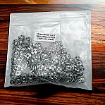 10 mm Dikme Çıtçıt Düğme 150 Adet/Paket 16 boy Paslanmaz Çelik Dört Delikli ERD100PR4PK