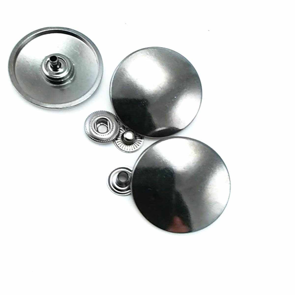 Domed Snap Buttons: Use in Textiles, Bags and Shoes | E-buttons.com